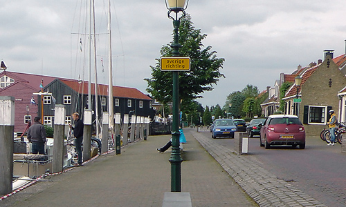 overige richting verkeerdbord Vestingval Elburg